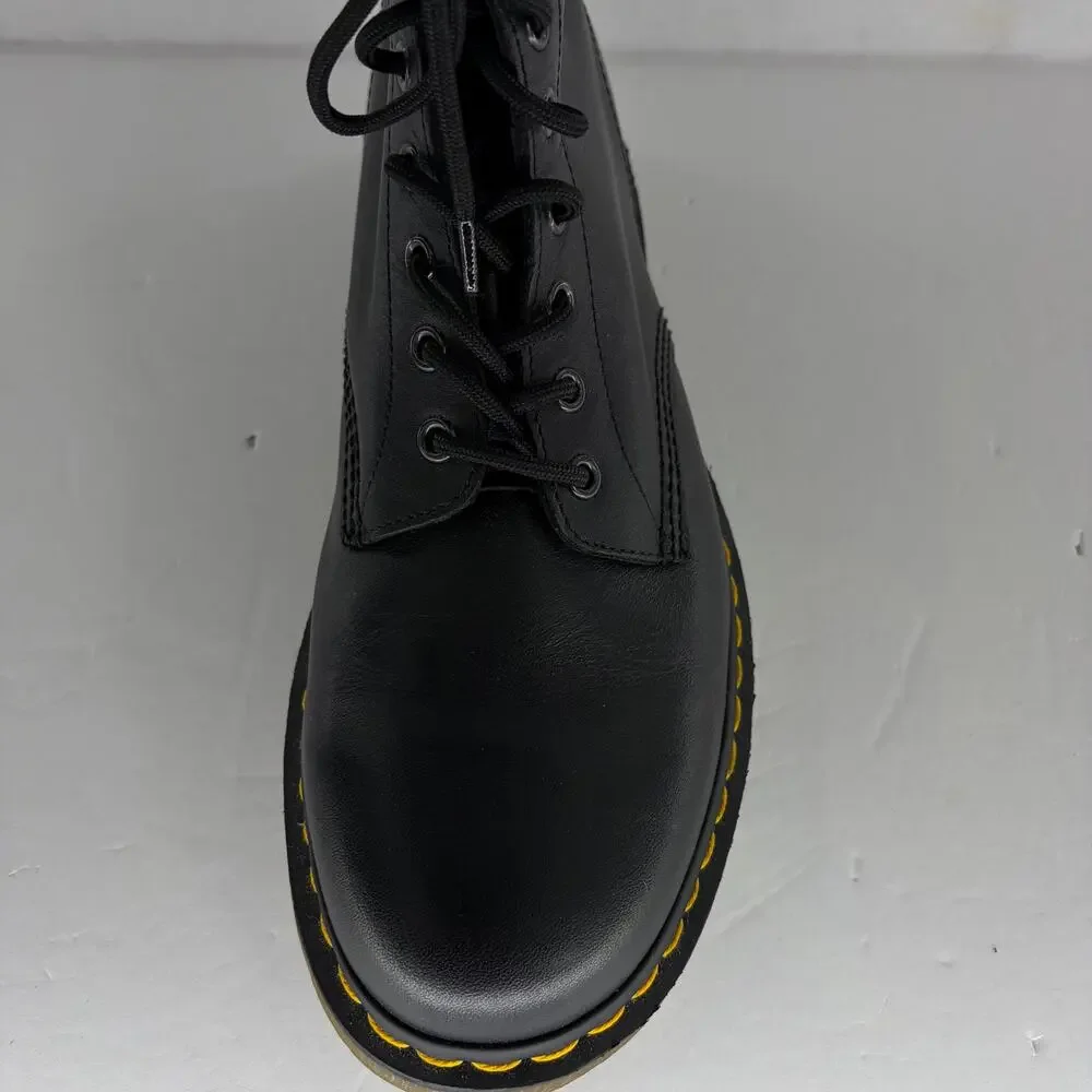 Dr. Martens 1460 Black Leather 8-Eye Boots Men's 12 AirWair Bouncing Soles